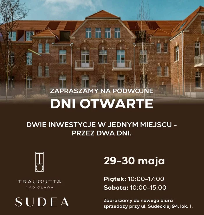 Dni Otwarte Inwestycji Sudea I Traugutta Nad Oławą