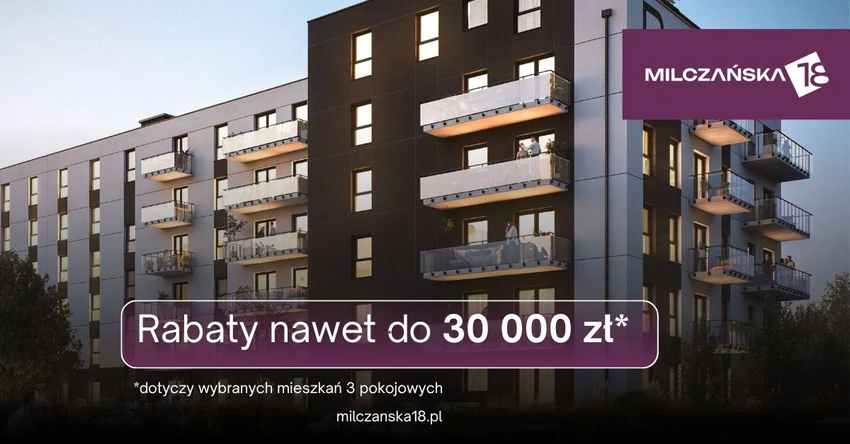 Promocja W Inwestycji Milczańska 18