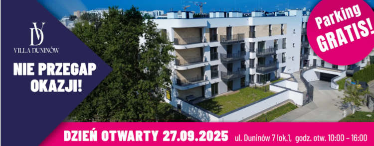 Dzień otwarty w inwestycji Villa Duninów!