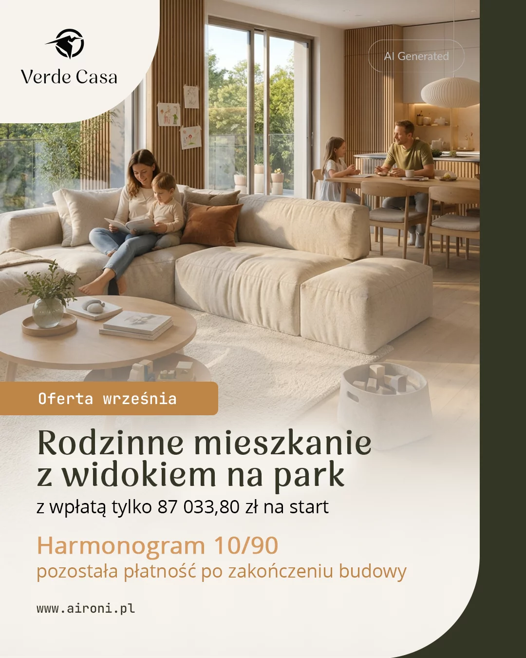 Oferta specjalna w inwestycji Verde Casa