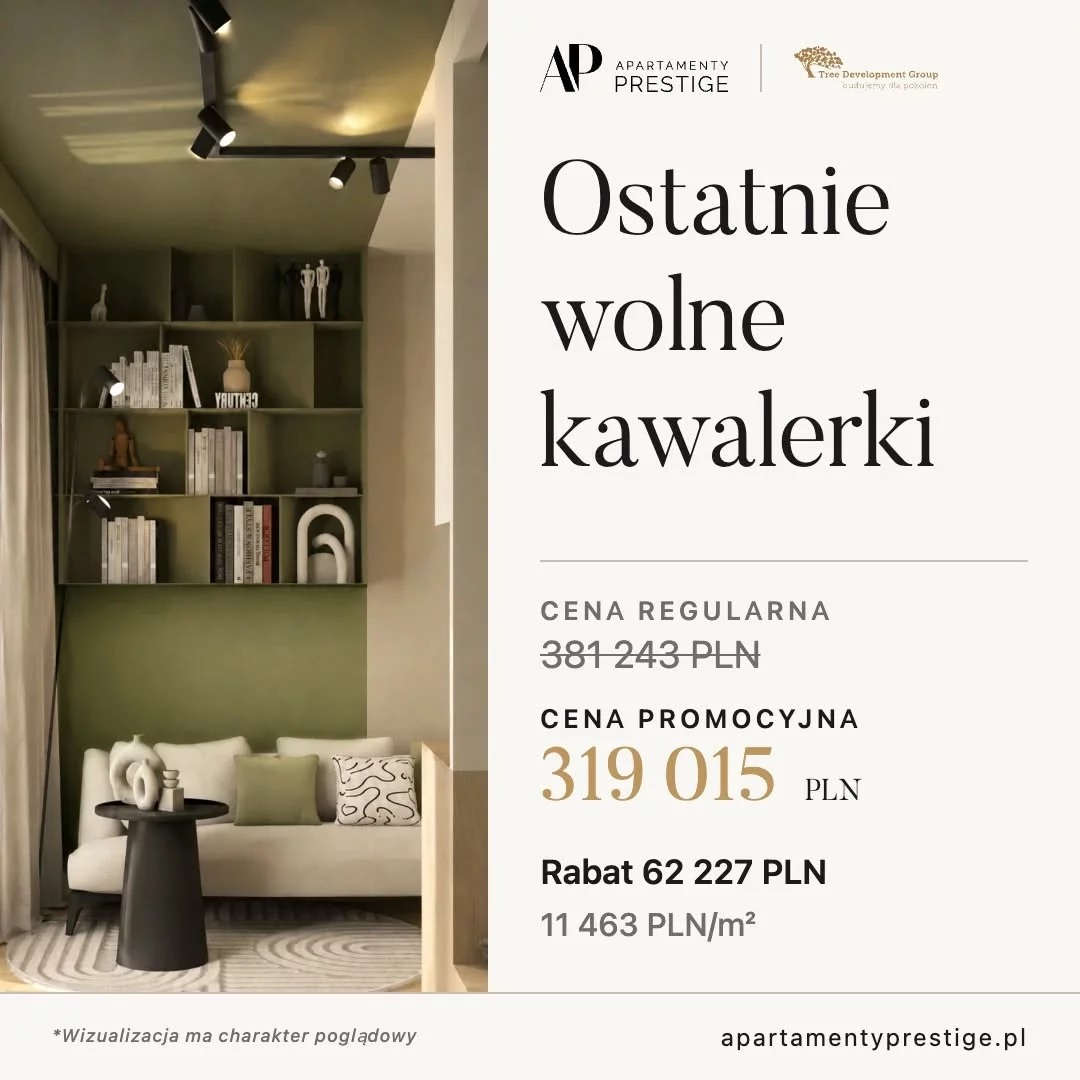 Oferta specjalna w inwestycji Apartamenty Prestige