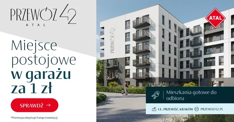 Miejsce postojowe w garażu za 1 zł
