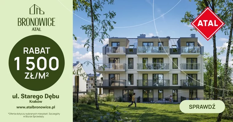 Mieszkania z rabatem do 1 500 zł/m²