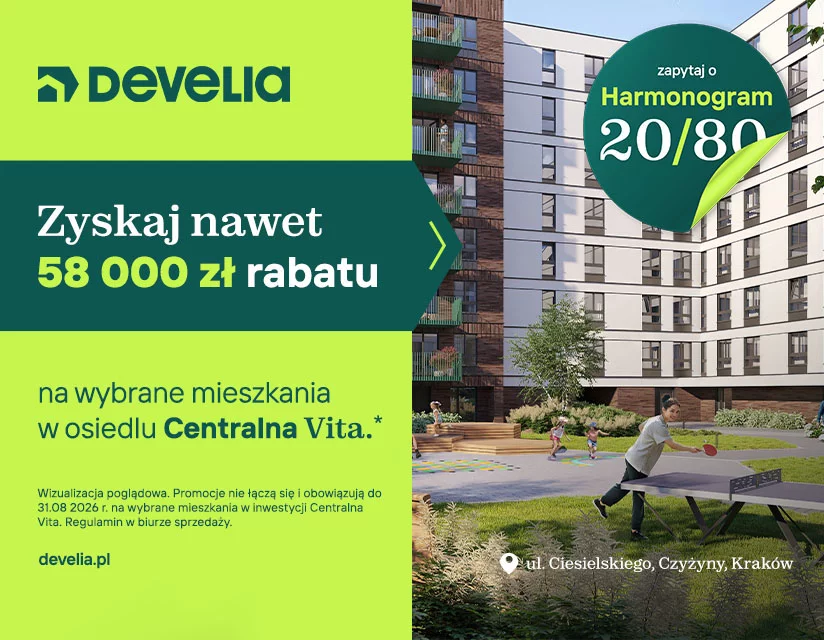 Promocja w inwestycji Centralna Vita
