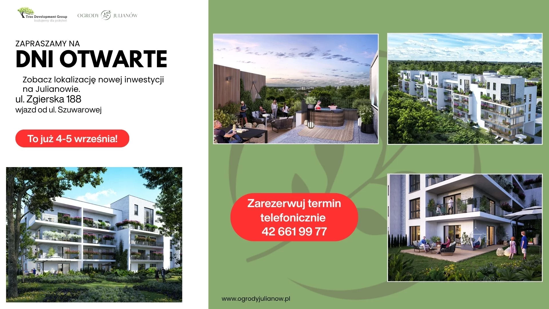 Dni Otwarte W Inwestycji Ogrody Julianów!