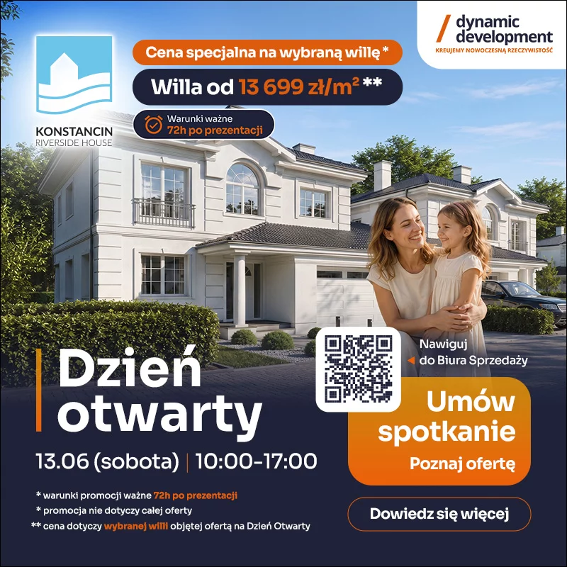 Dzień Otwarty W Inwestycji Konstancin Riverside House!