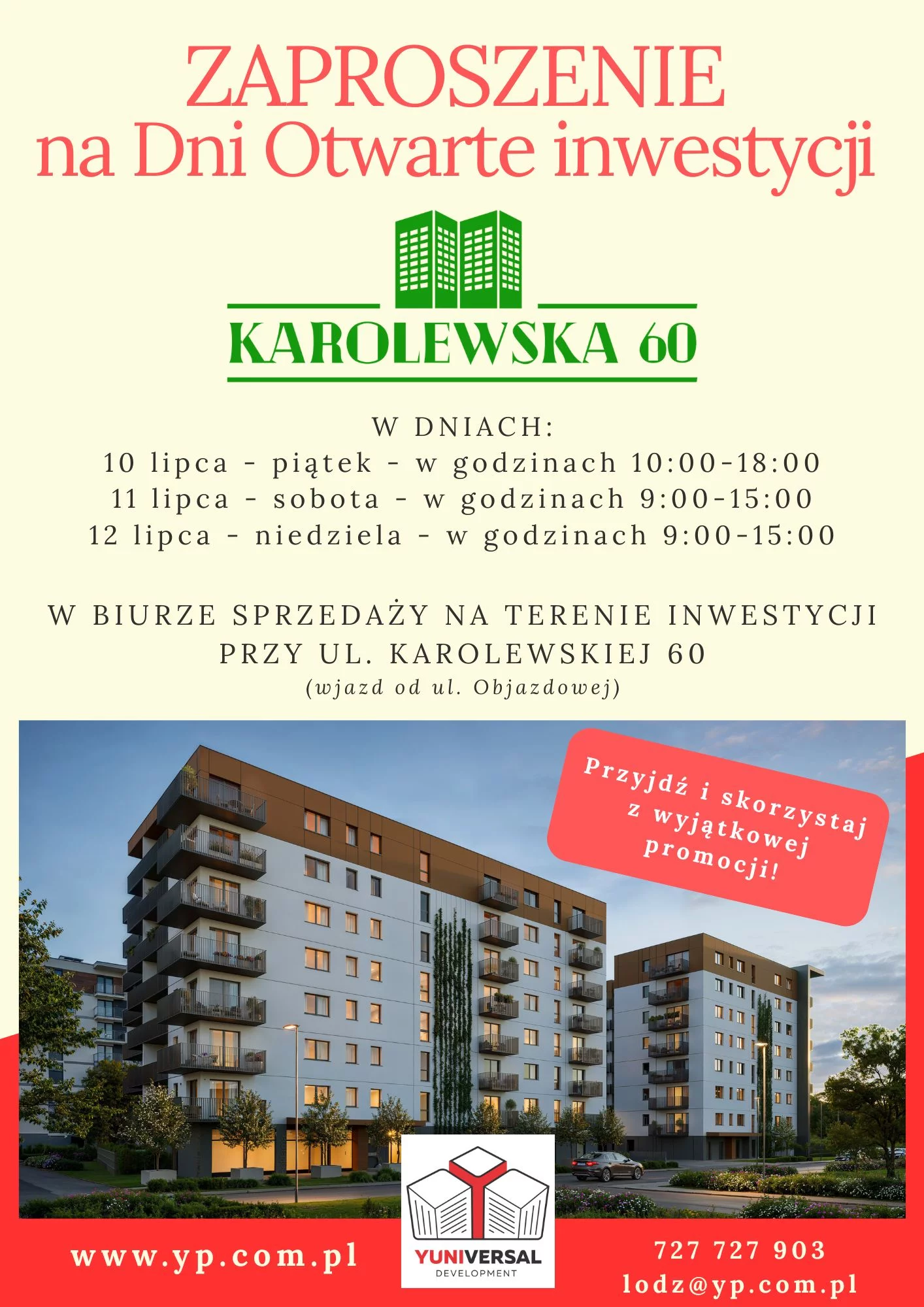 Dni Otwarte w Karolewska 60