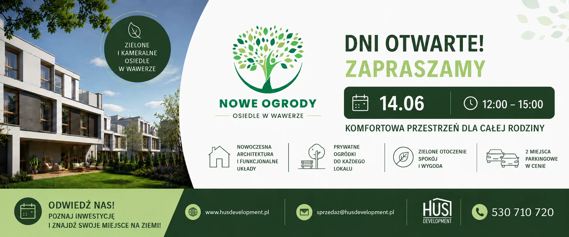 Dni Otwarte w inwestycji Nowe Ogrody!