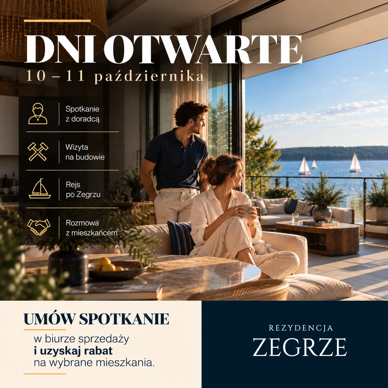 Dni Otwarte w inwestycji Rezydencja Zegrze!