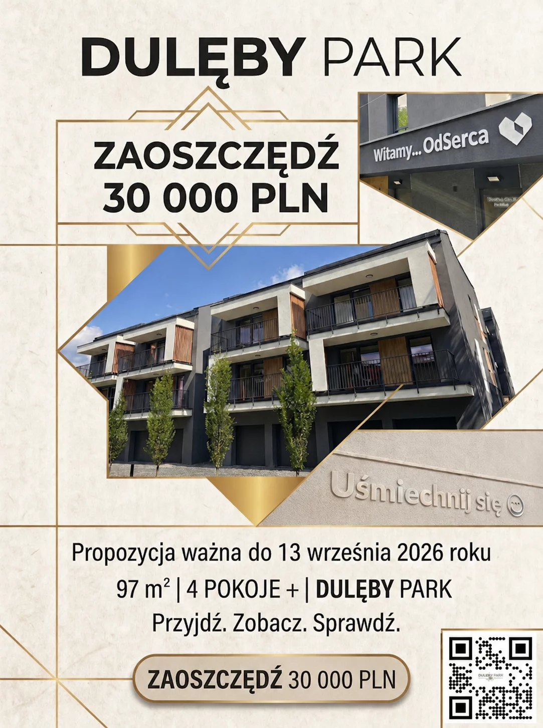Propozycja w inwestycji DULĘBY PARK!