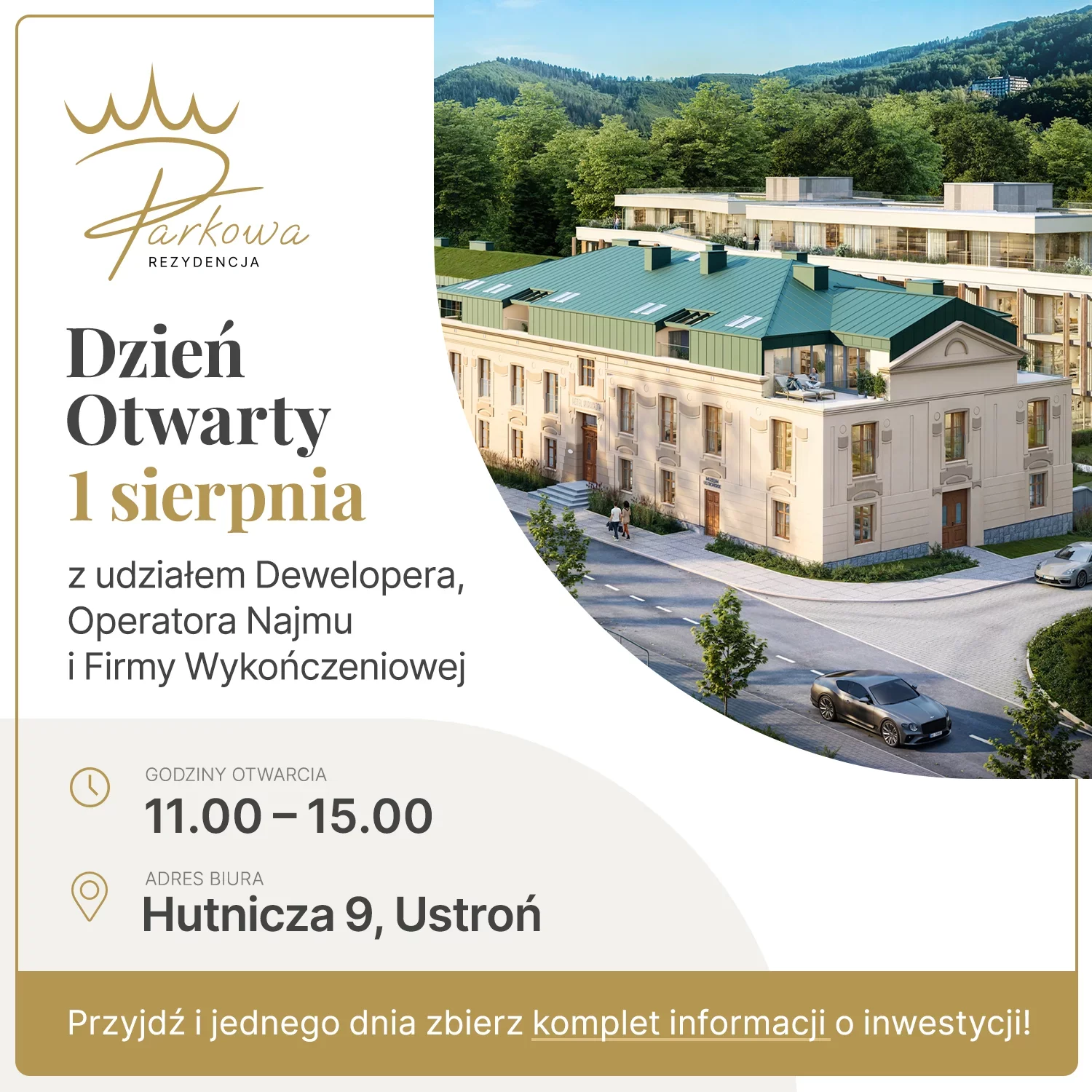 Dzień Otwarty W Inwestycji Rezydencja Parkowa Ustroń