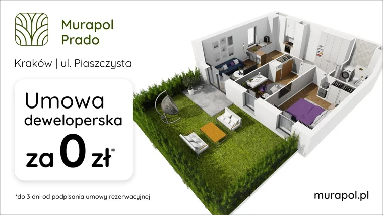 Umowa deweloperska za 0 zł do 3 dni od podpisania umowy rezerwacyjnej