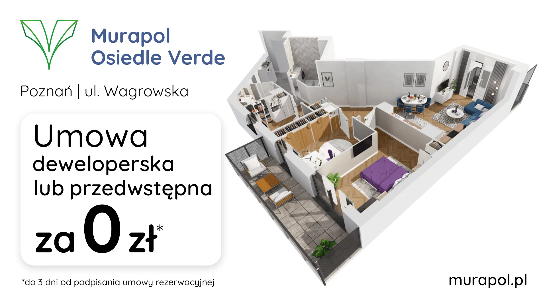 Umowa Deweloperska Lub Przedwstępna Za 0 Zł Do 3 Dni Od Podpisania Umowy Rezerwacyjnej