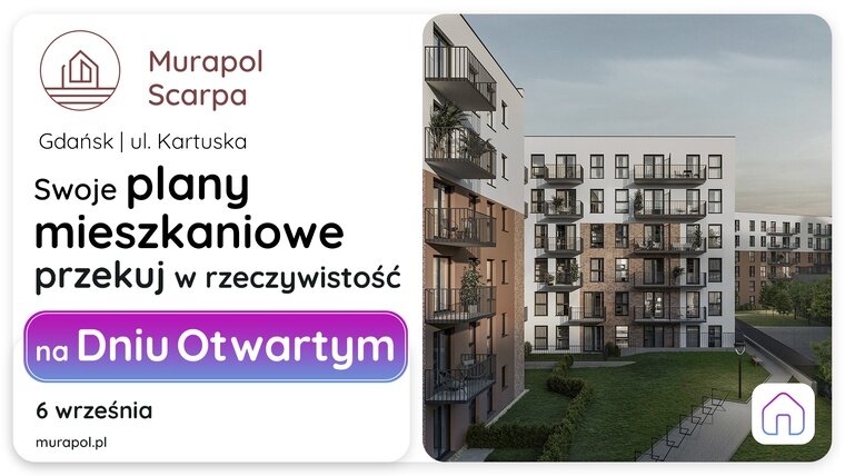 W najbliższą sobotę porozmawiajmy o Twoich planach mieszkaniowych na Dniu Otwartym w Gdańsku!