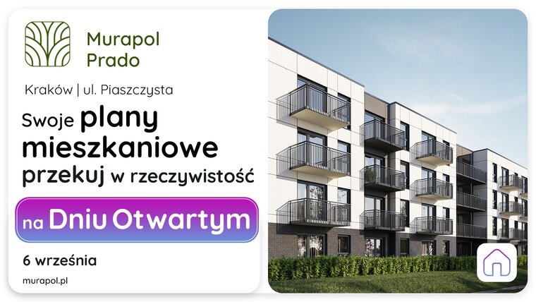 W najbliższą sobotę porozmawiajmy o Twoich planach mieszkaniowych na Dniu Otwartym w Krakowie!