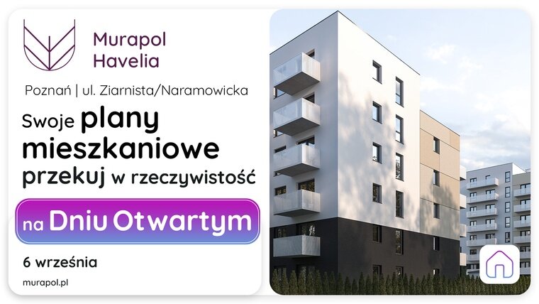 W najbliższą sobotę porozmawiajmy o Twoich planach mieszkaniowych na Dniu Otwartym w Poznaniu!