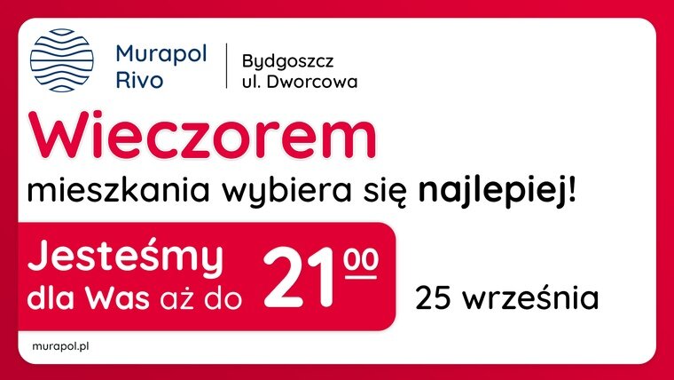 Każda pora jest dobra! Porozmawiajmy o Twoim nowym mieszkaniu w Bydgoszczy!