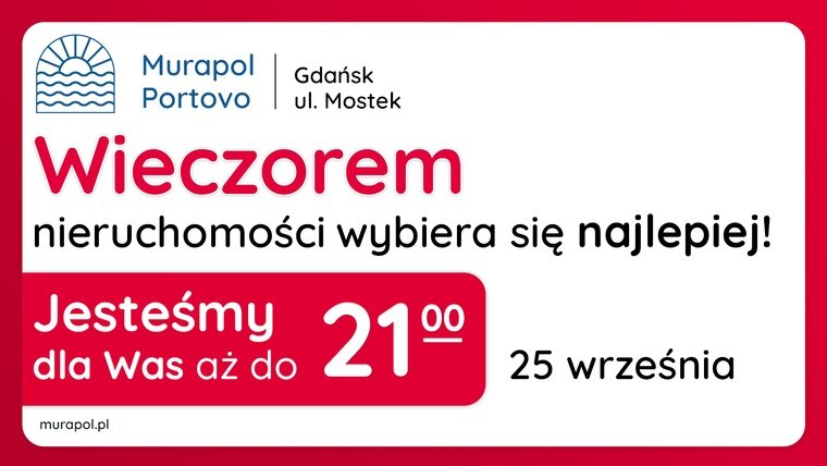 Każda pora jest dobra! Porozmawiajmy o Twoim nowym mieszkaniu w Gdańsku!