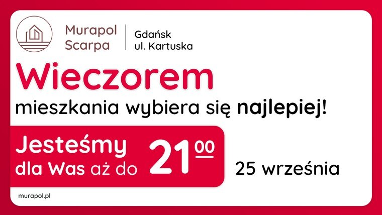 Każda pora jest dobra! Porozmawiajmy o Twoim nowym mieszkaniu w Gdańsku!