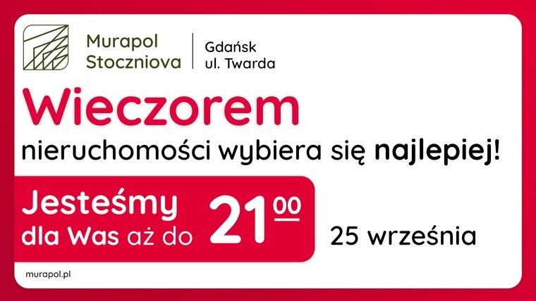 Każda pora jest dobra! Porozmawiajmy o Twoim nowym mieszkaniu w Gdańsku!