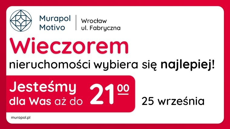 Każda pora jest dobra! Porozmawiajmy o Twoim nowym mieszkaniu we Wrocławiu!