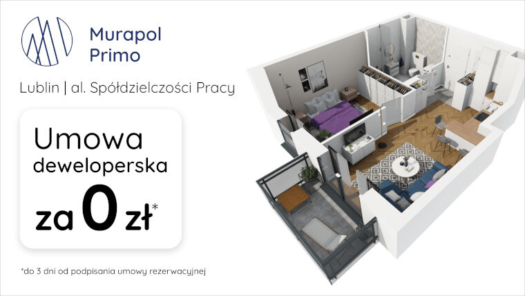 Umowa deweloperska za 0 zł do 3 dni od podpisania umowy rezerwacyjnej