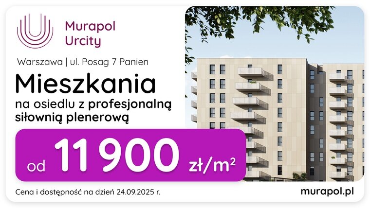Mieszkania z profesjonalną siłownią plenerową w Warszawie