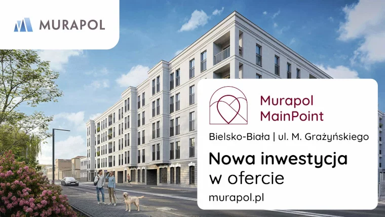 Nowa Inwestycja Murapol Mainpoint Przy Ul. Grażyńskiego Już W Ofercie!