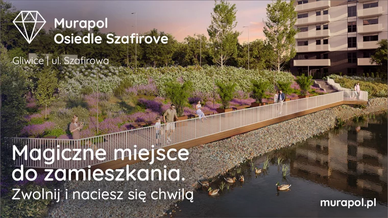 Nowe Mieszkania W Gliwicach Nad Stawem! Spaceruj Promenadą Każdego Dnia