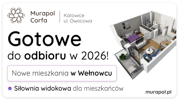 Wybierz mieszkanie z nowoczesnymi udogodnieniami i odbierz klucze w tym roku!