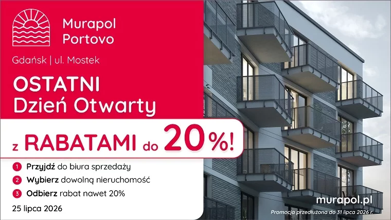Nie przegap Ostatniego Dnia Otwartego w Gdańsku z RABATAMI do nawet 20%! 