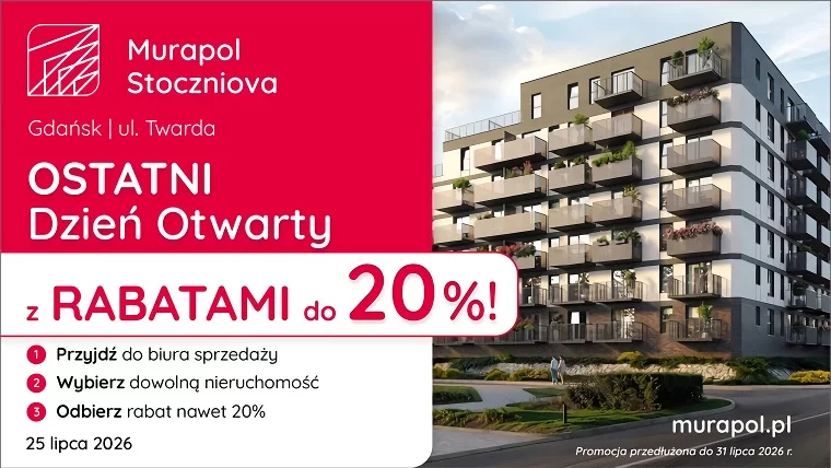 Nie przegap Ostatniego Dnia Otwartego w Gdańsku z RABATAMI do nawet 20%! 