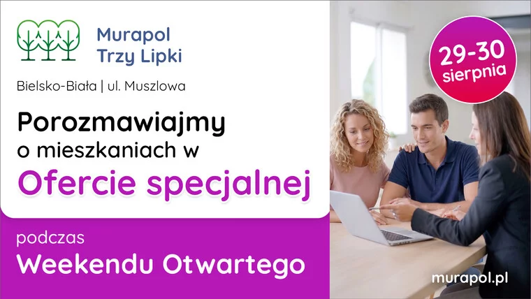 W najbliższy weekend wybierzemy mieszkanie dla Ciebie
