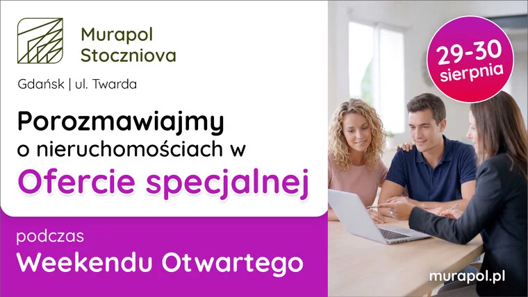 W najbliższy weekend wybierzemy nieruchomość dla Ciebie