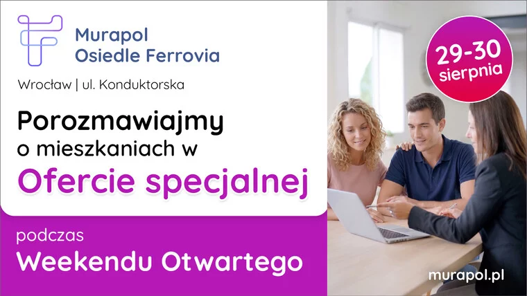 W najbliższy weekend wybierzemy mieszkanie dla Ciebie