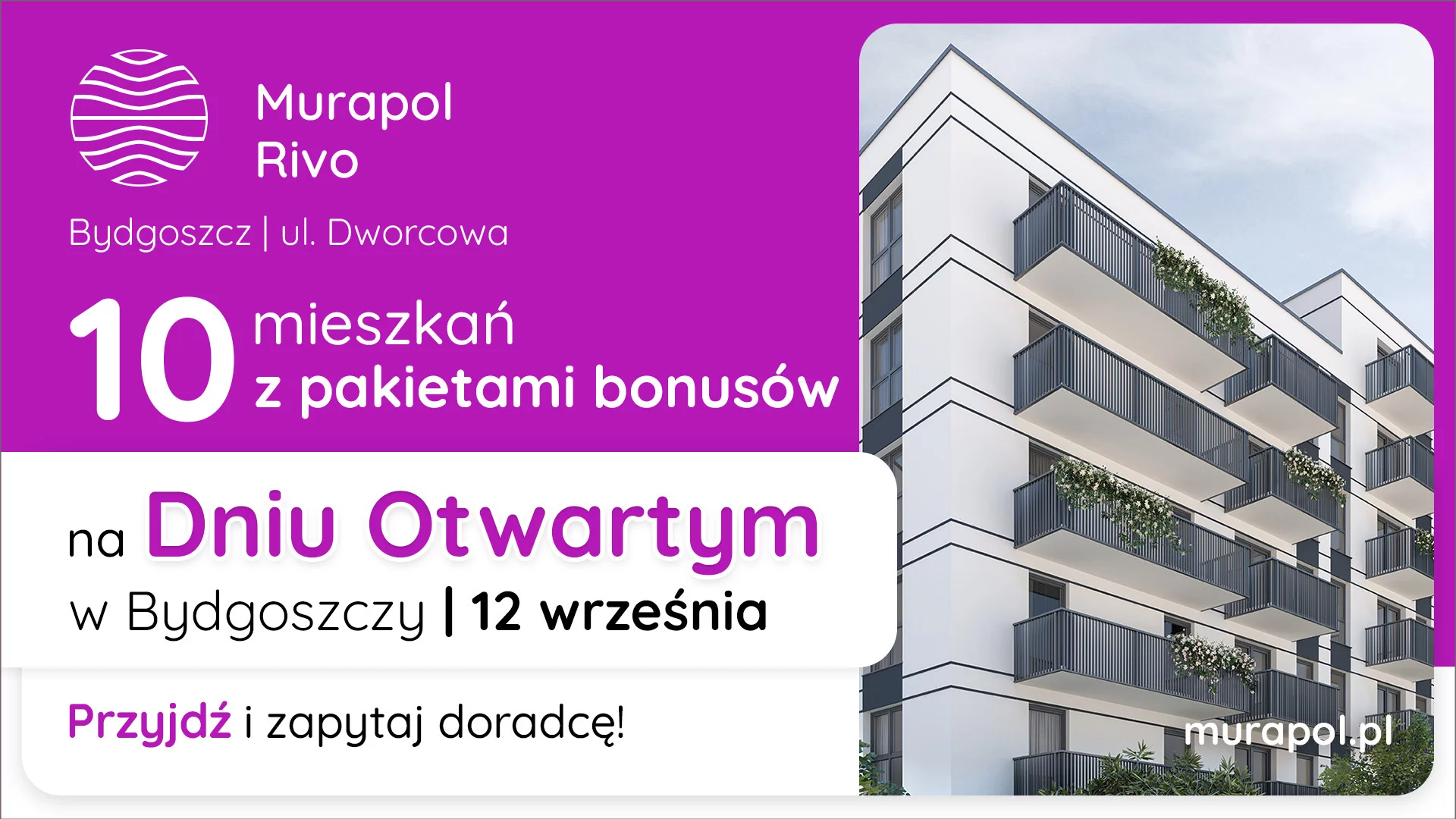 10 Mieszkań Z Pakietami Bonusów W Bydgoszczy Dostępnych Podczas Dnia Otwartego W Tę Sobotę!