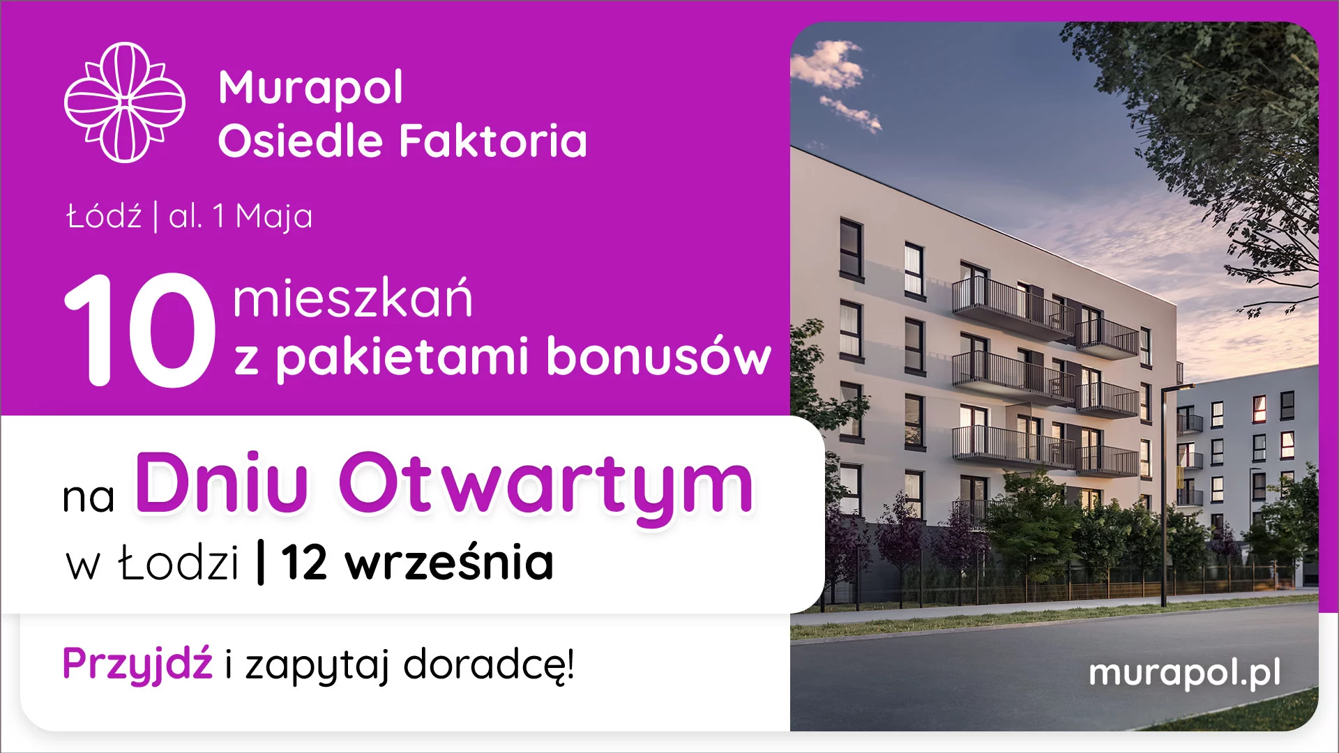 10 Mieszkań Z Pakietami Bonusów W Łodzi Dostępnych Podczas Dnia Otwartego W Tę Sobotę!