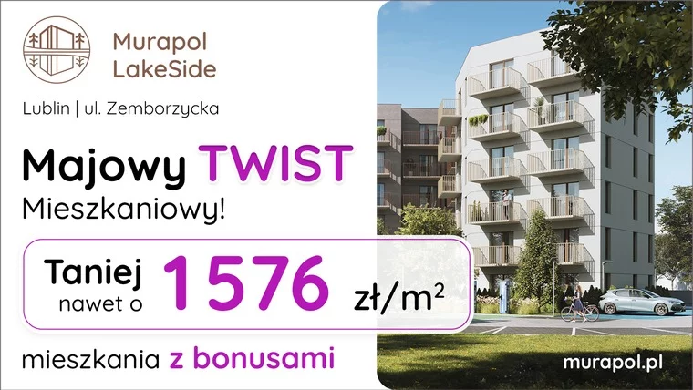 Skorzystaj Z Majowych Rabatów! Mieszkania Z Pakietami Korzystnych Bonusów W Lublinie