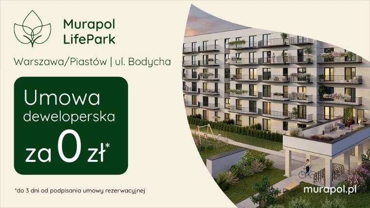 Umowa deweloperska za 0 zł do 3 dni od podpisania umowy rezerwacyjnej