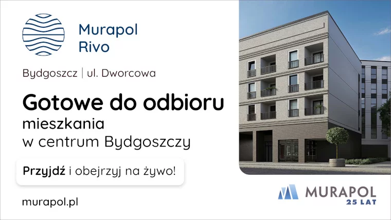 GOTOWE DO ODBIORU mieszkania w bydgoskim Śródmieściu