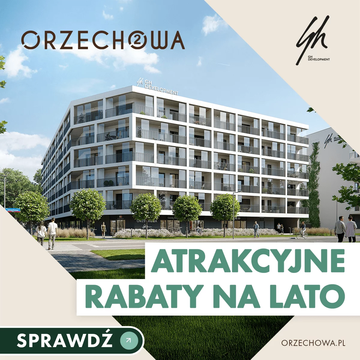Atrakcyjne Rabaty Na Lato W Inwestycji Orzechowa 2!
