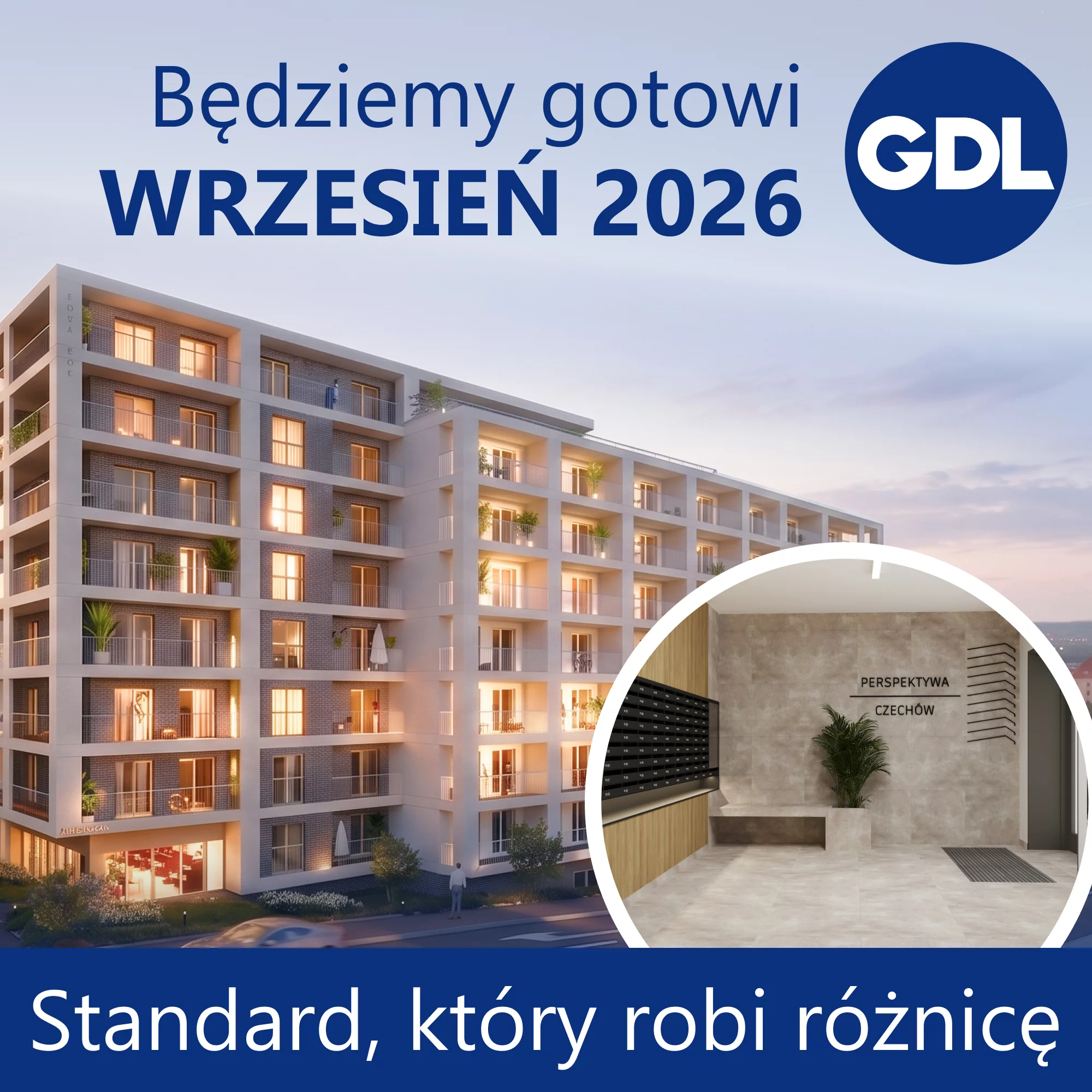Inwestycja Perspektywa Czechów gotowa we wrześniu!