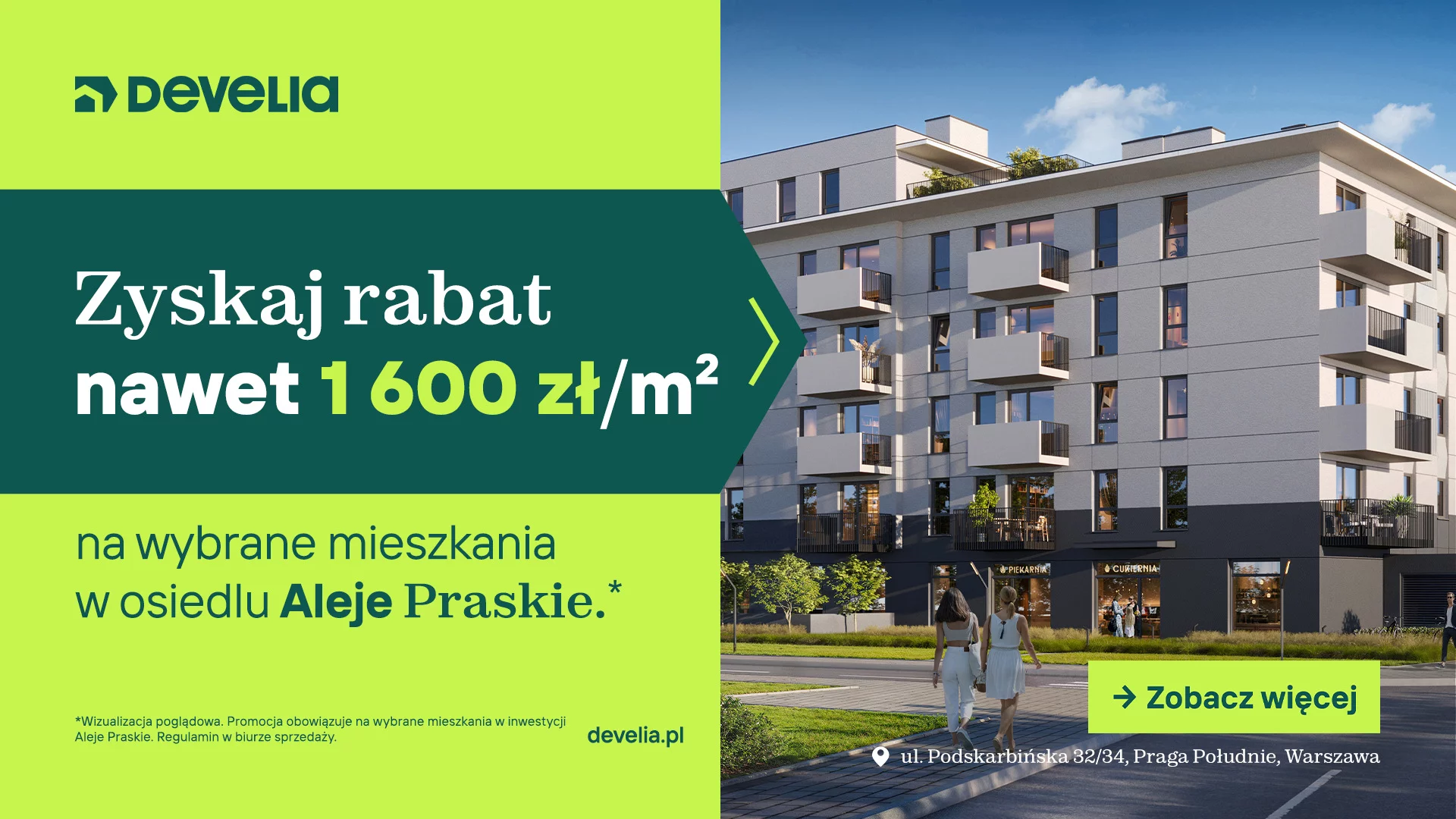 Zyskaj Rabat w inwestycji Aleje Praskie
