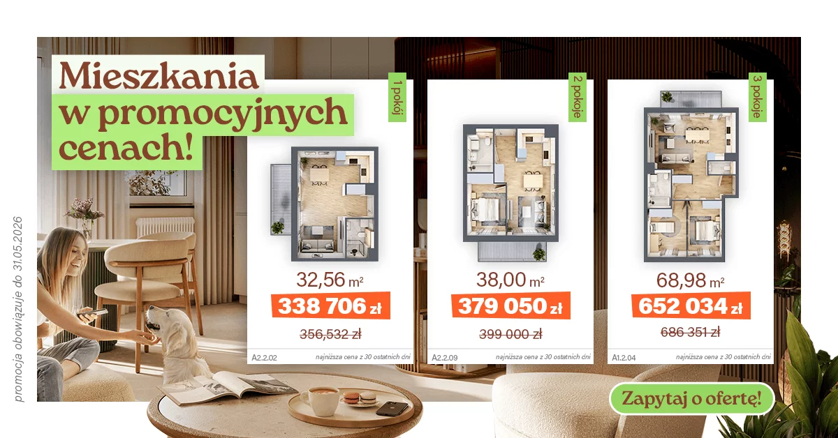 Promocja w inwestycji Botanika Skierniewice!