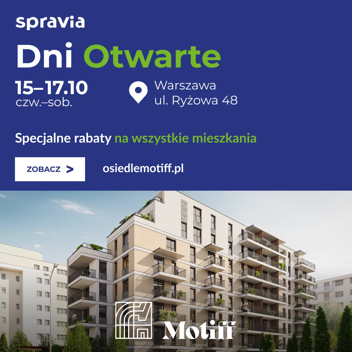 Dni Otwarte w inwestycji Osiedle Motiff