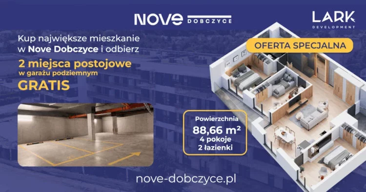 Promocja w inwestycji NOVE Dobczyce