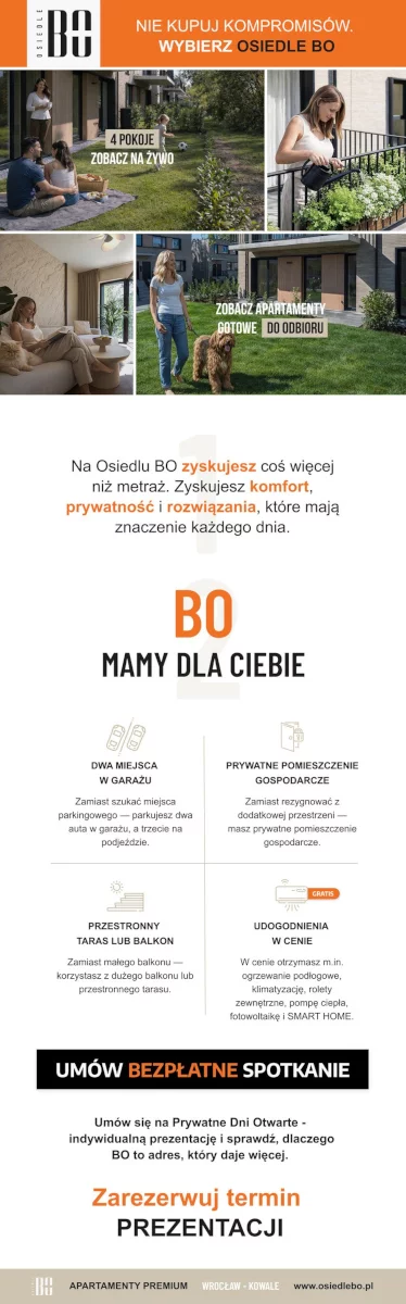 Zobacz zalety Osiedla BO