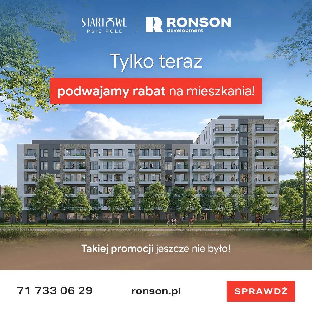 Podwajamy rabaty na mieszkania!