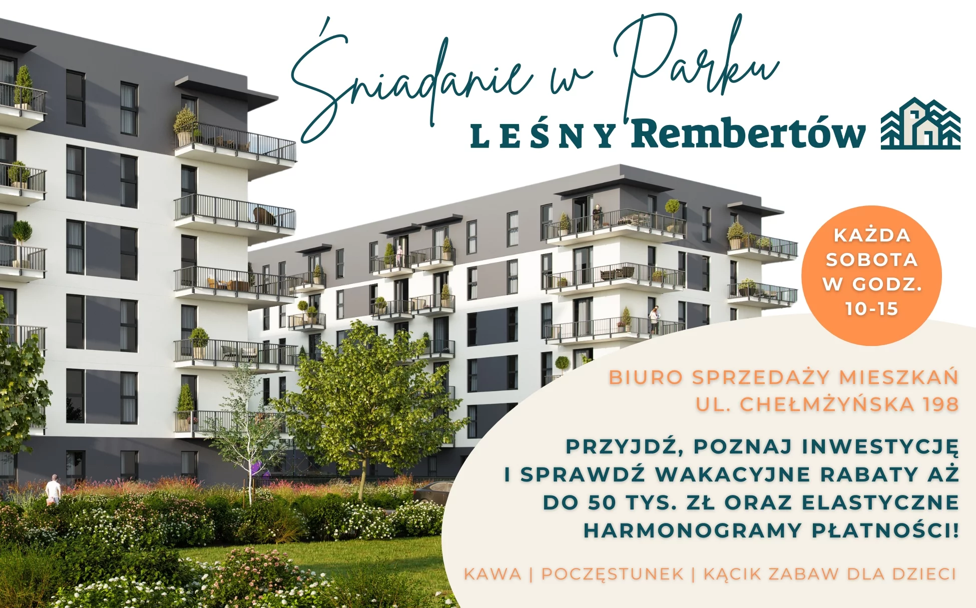 Śniadanie w Park Leśny Rembertów!