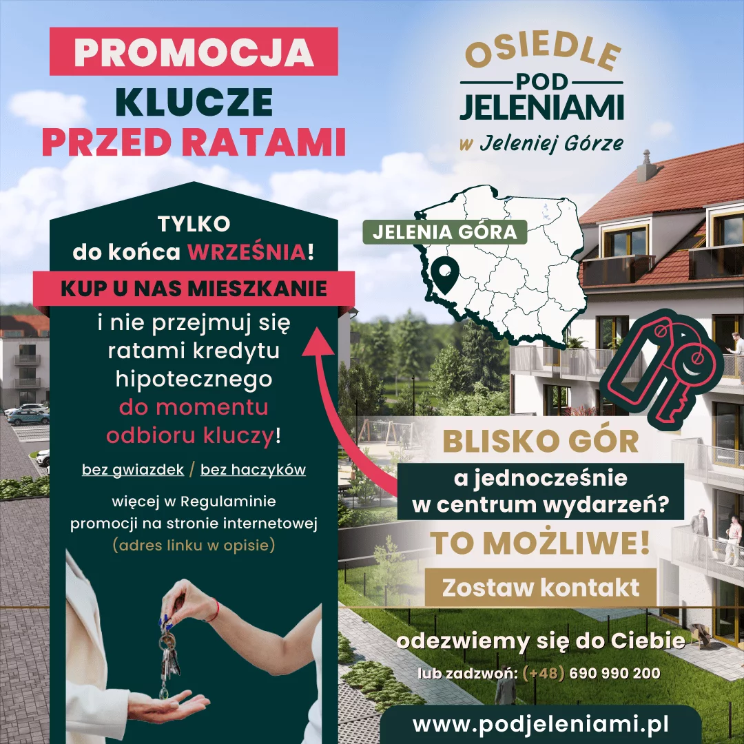 Promocja klucze przed ratami na Osiedlu pod Jeleniami